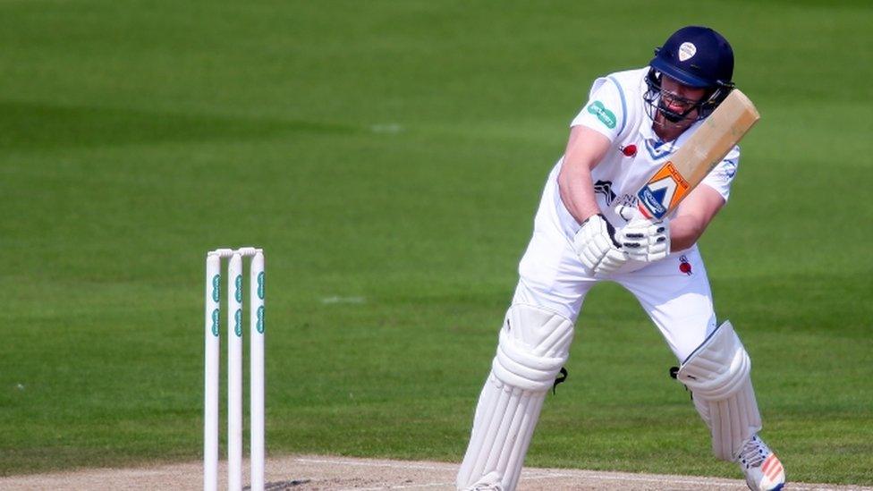 Derbyshire captain Billy Godleman