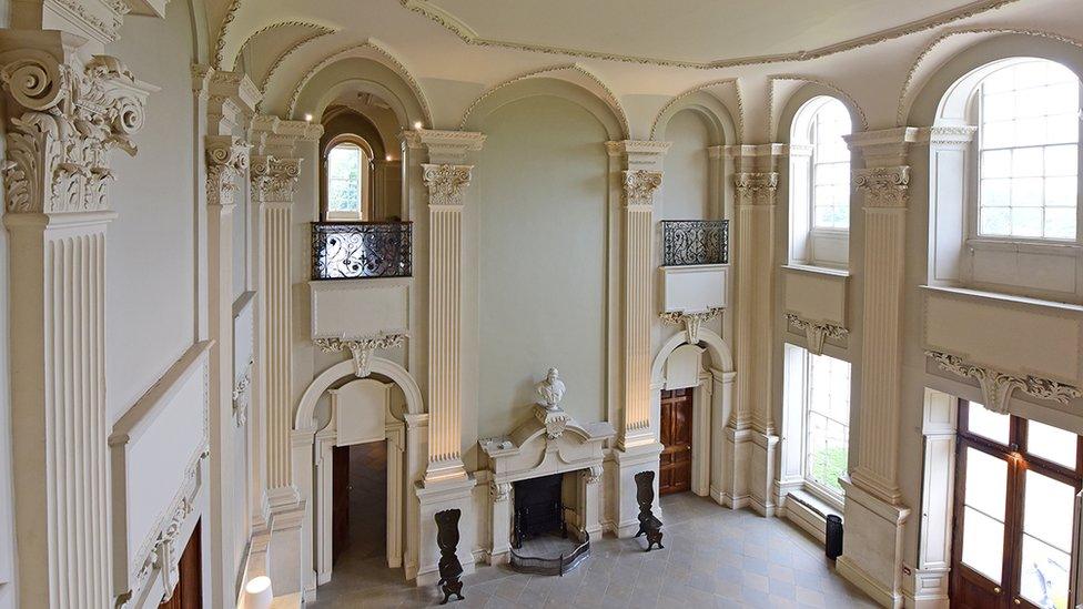 Hall entrance