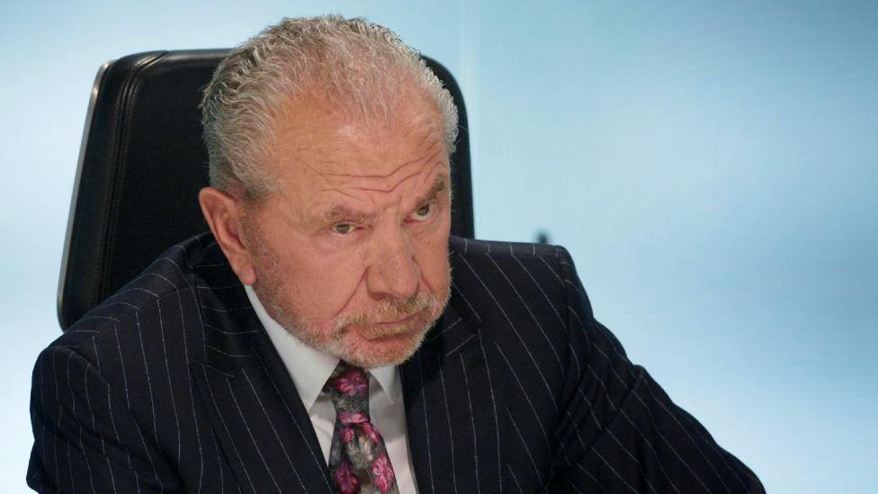 Lord Sugar on The Apprentice