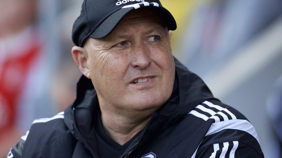 Cardiff City manager Russell Slade