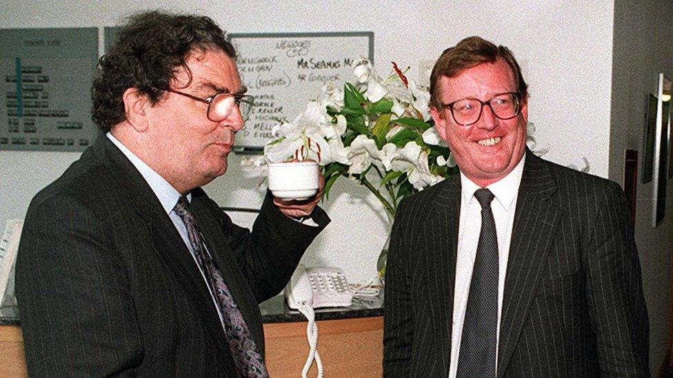 John Hume and David Trimble