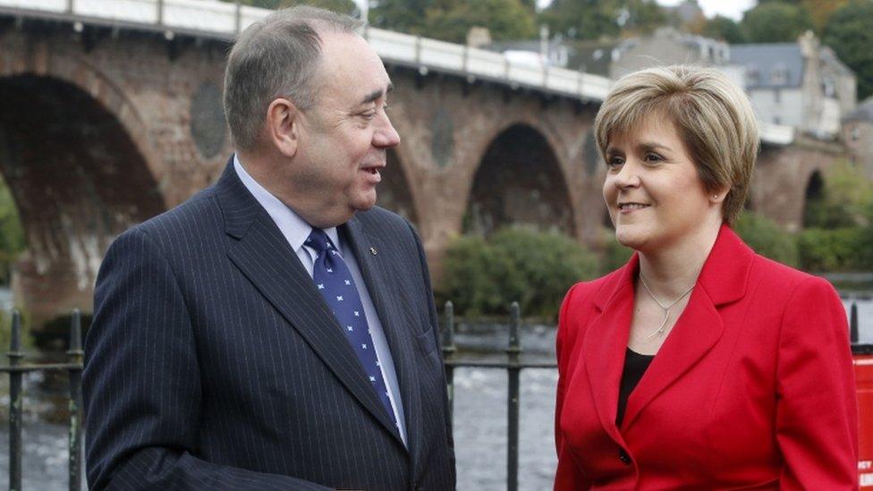 Salmond and Sturgeon