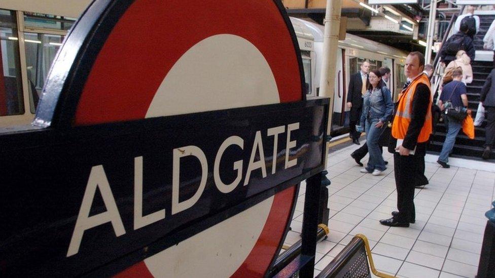 Aldgate station