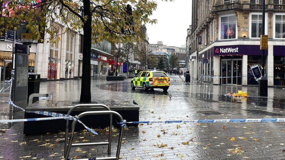 Church Street cordoned off by police