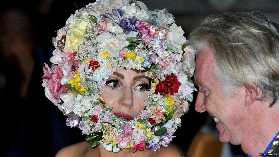 Lady Gaga at London Fashion Week 2012