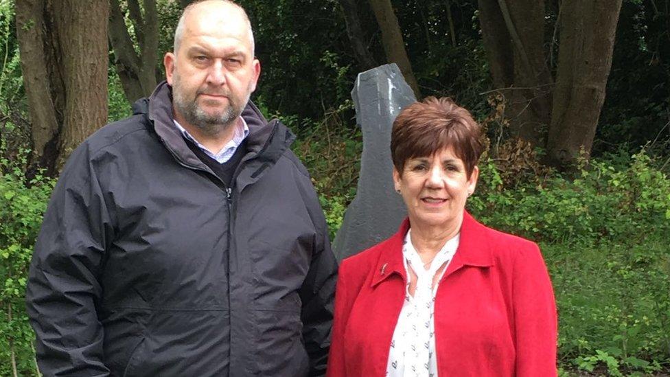 Carl Sargeant AM and Kath Webster