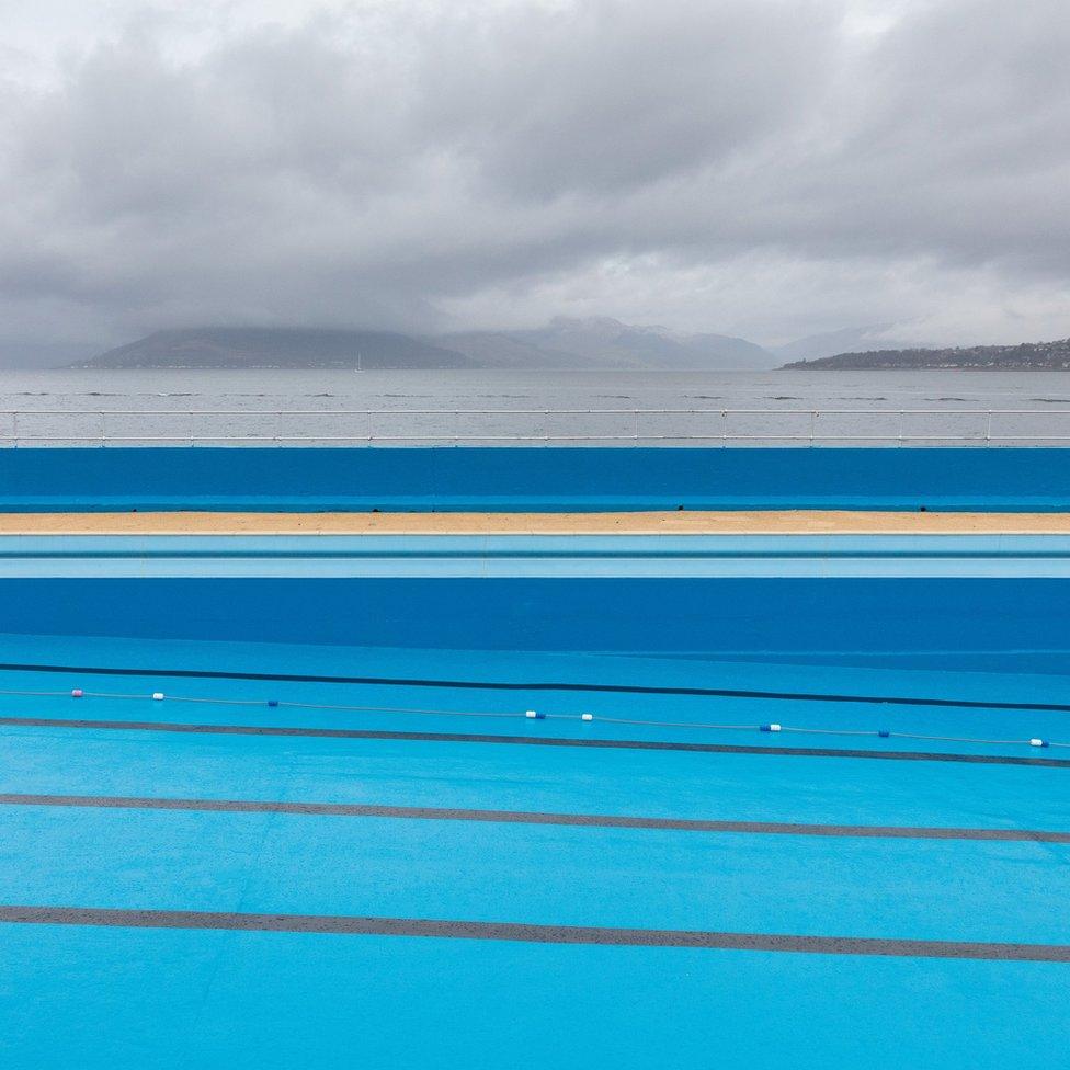 Gourock Outdoor Pool, Inverclyde, Scotland