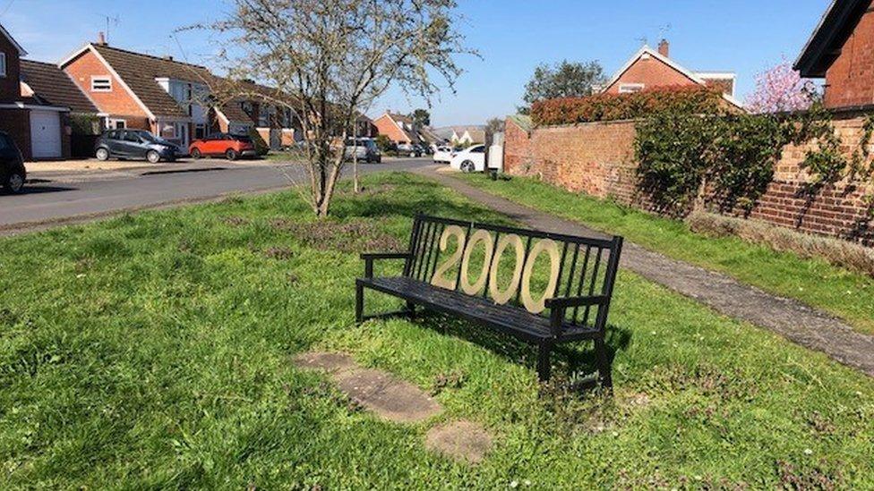 The proposed site is on an area of grass, just a few yards from the ancient Church of St Lawrence.