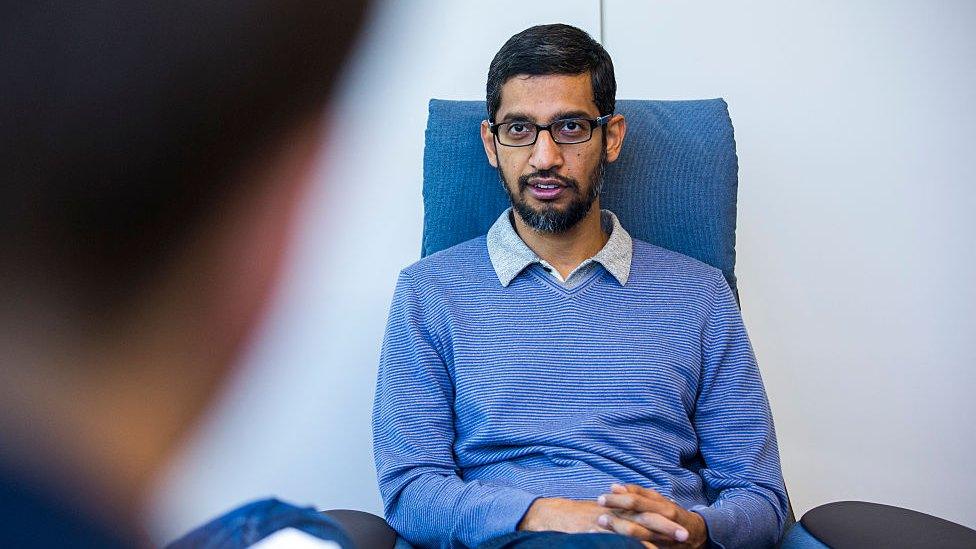 Google boss Sundar Pichai