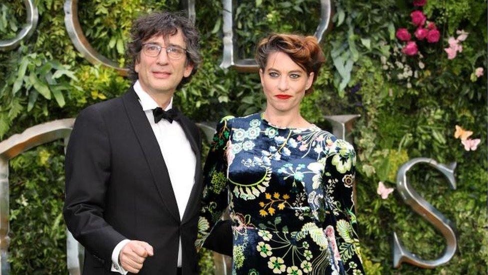 Neil Gaiman and wife Pamela