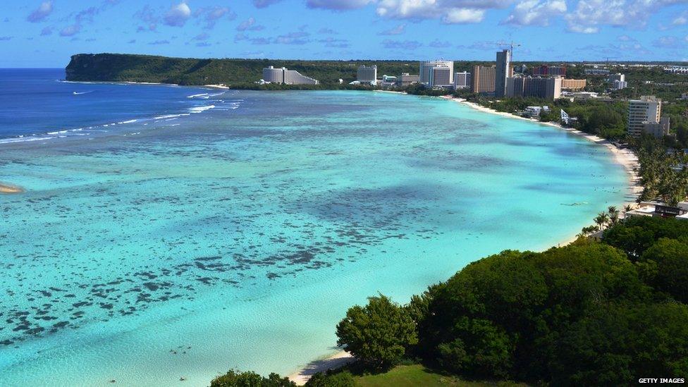 Tumon Bay in Guam