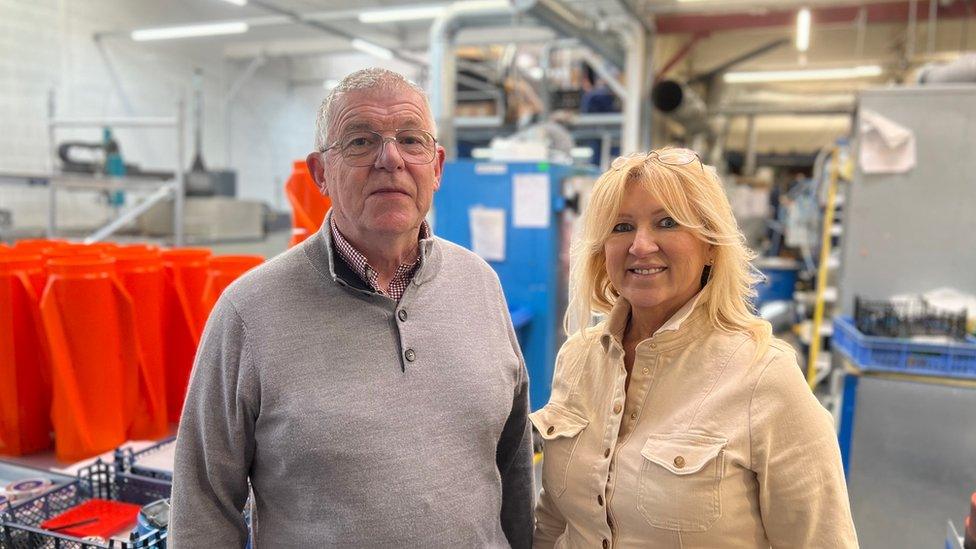 Phil and Linda Thorne of Custom Moulded Polyurethane