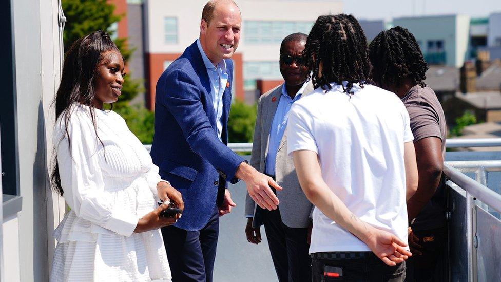 Prince William in Peckham