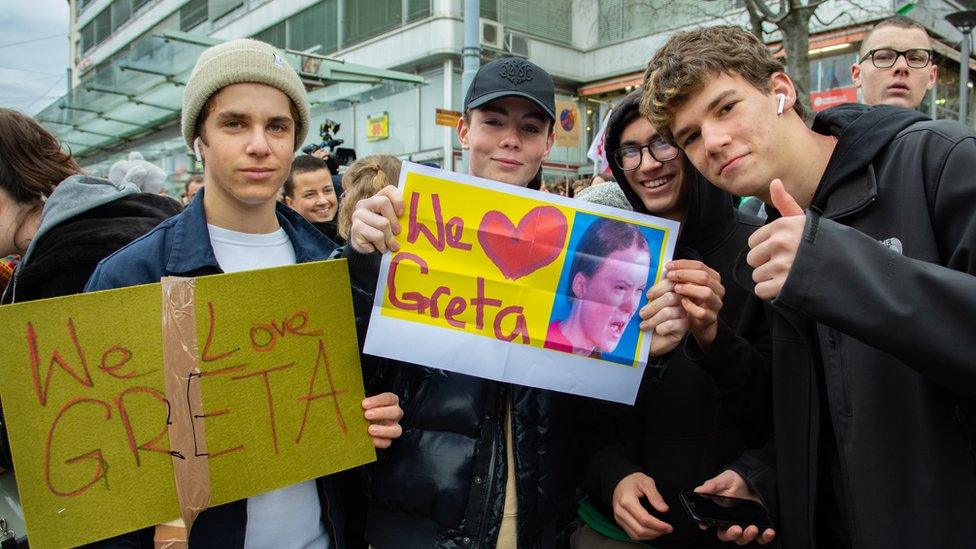 Greta-Thunberg-activists-show-their-support