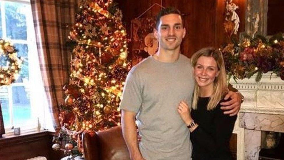 George North and Becky James