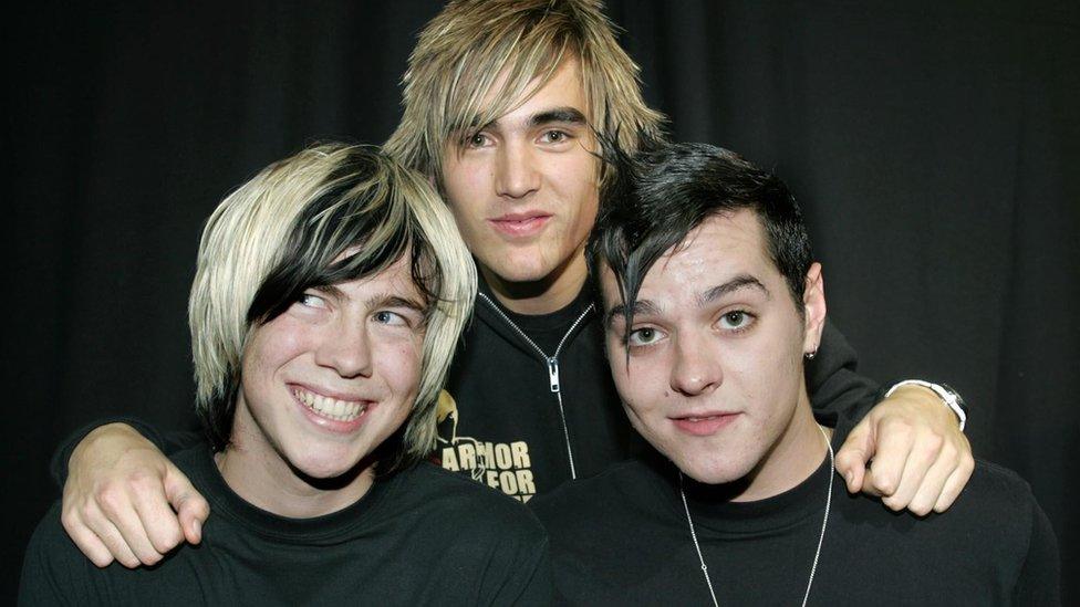 James Bourne, Charlie Simpson and Matt Willis (l-r)