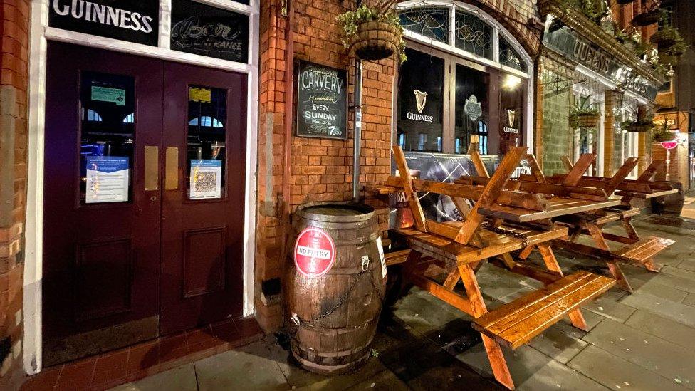 Closed pub in Cardiff