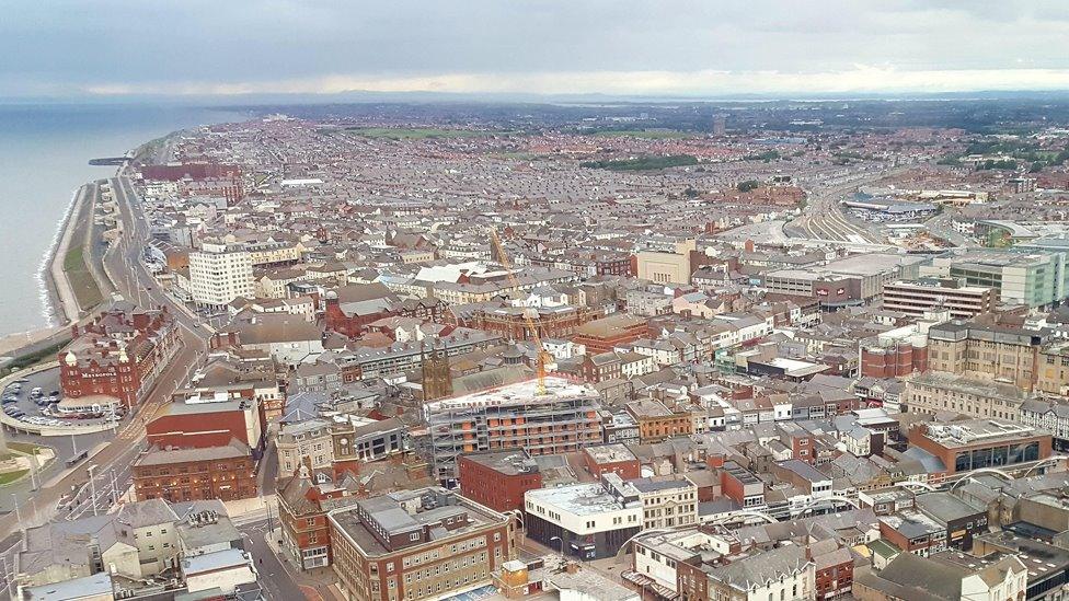 Blackpool general view