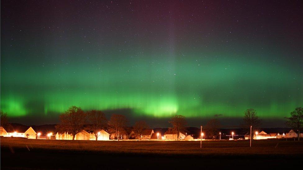 Errol, Perthshire, at about 21:45 on Sunday