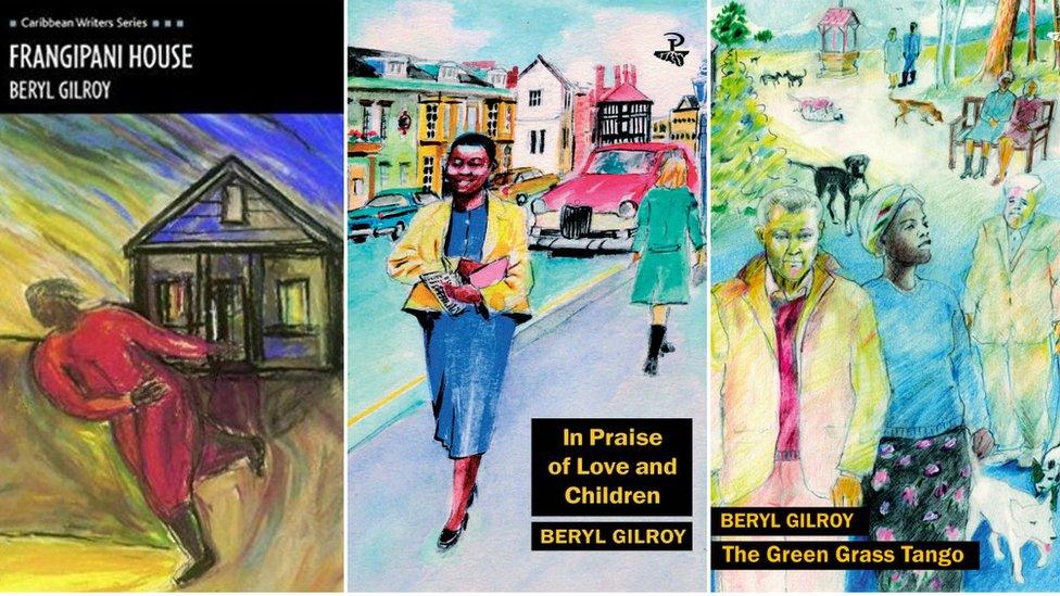 Some of Beryl's book covers