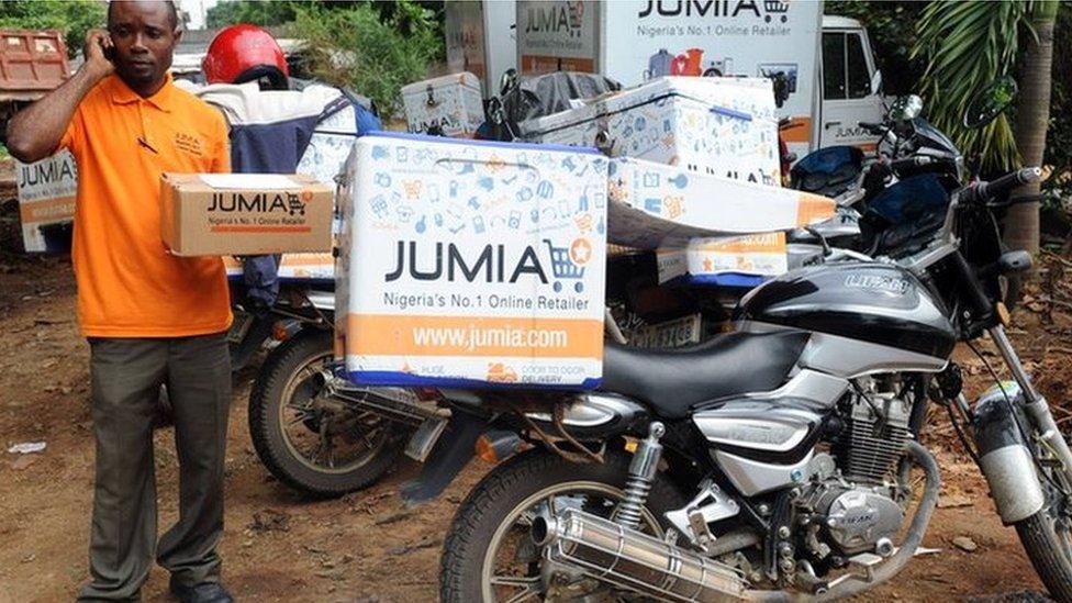 Jumia delivery driver