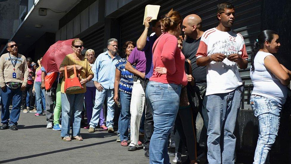 Queues in Venezuela