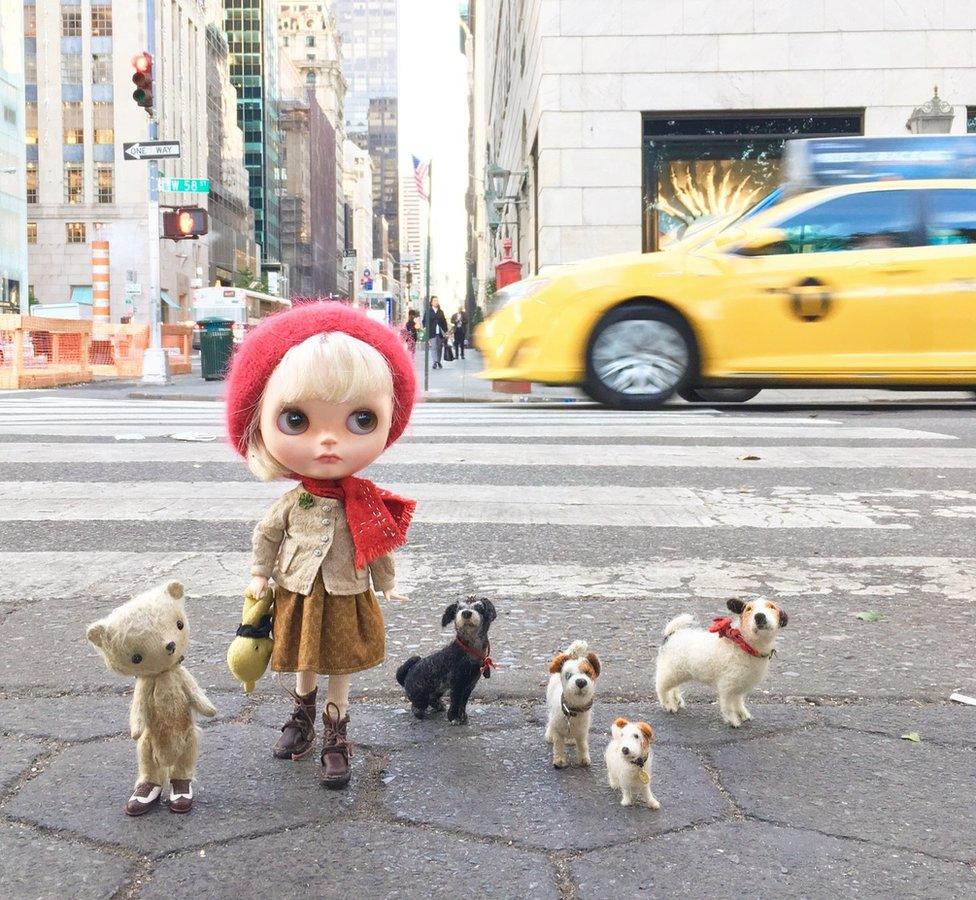 The dolls in New York