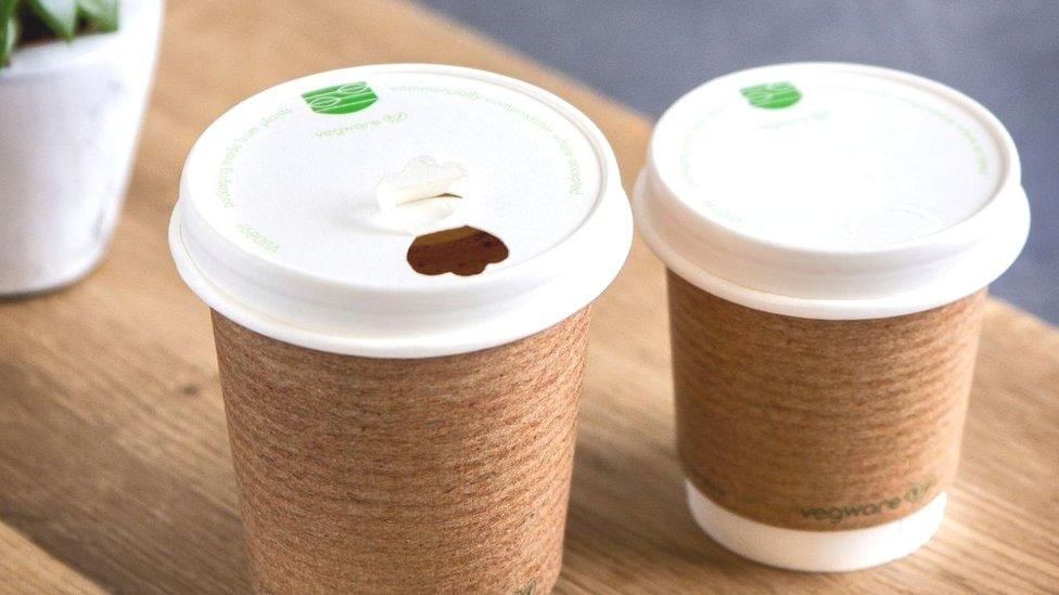 Vegware cups