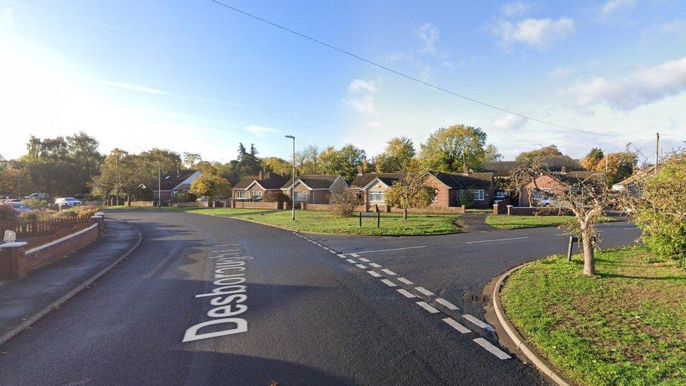 Junction of Mayfield Road and Desborough Road,