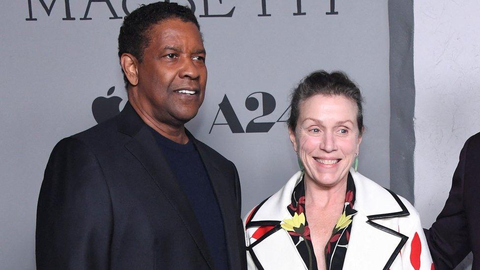 Denzel Washington and Frances McDormand