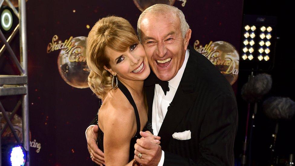 Darcey Bussell and Len Goodman