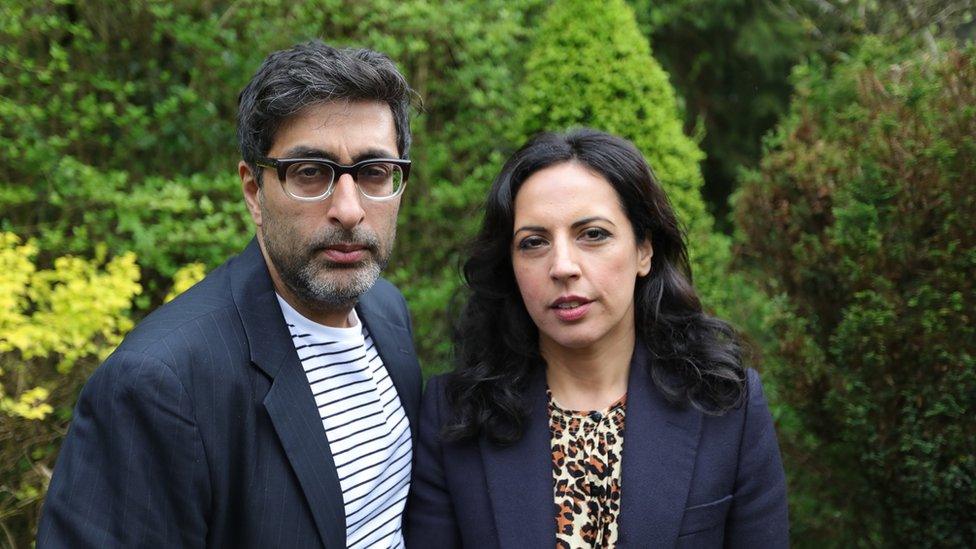 Sanjeev Kohli and Aasmah Mir both have parents who lived through partition