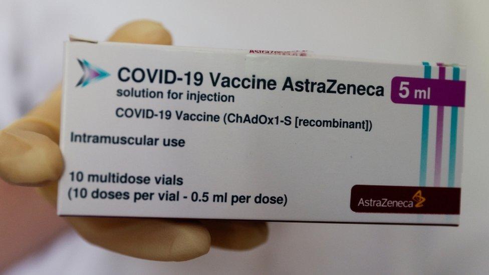AstraZeneca vaccine.