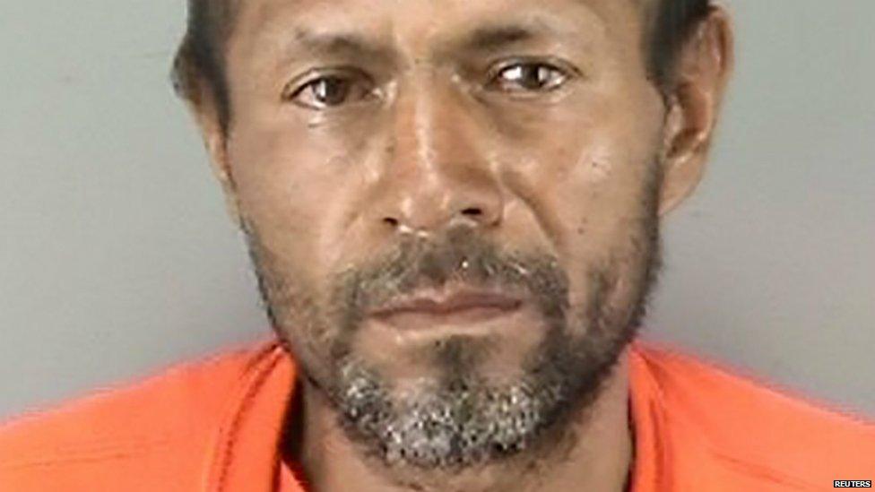 Francisco Sanchez in a photograph released by the San Francisco Police Department - 5 July 2015