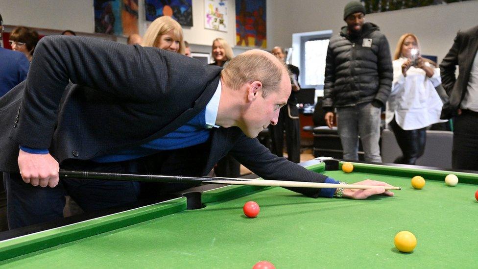 Prince William in Moss Side