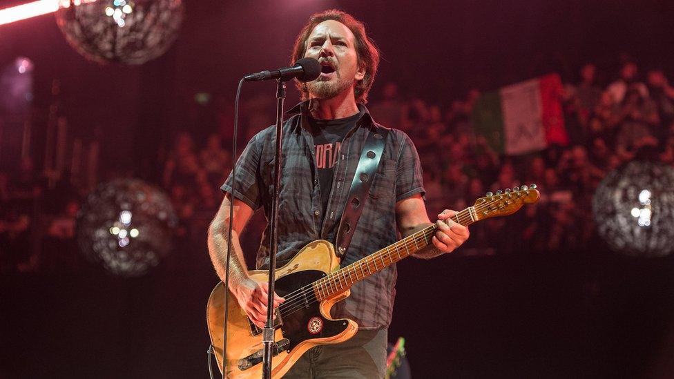 Eddie Vedder of Pearl Jam