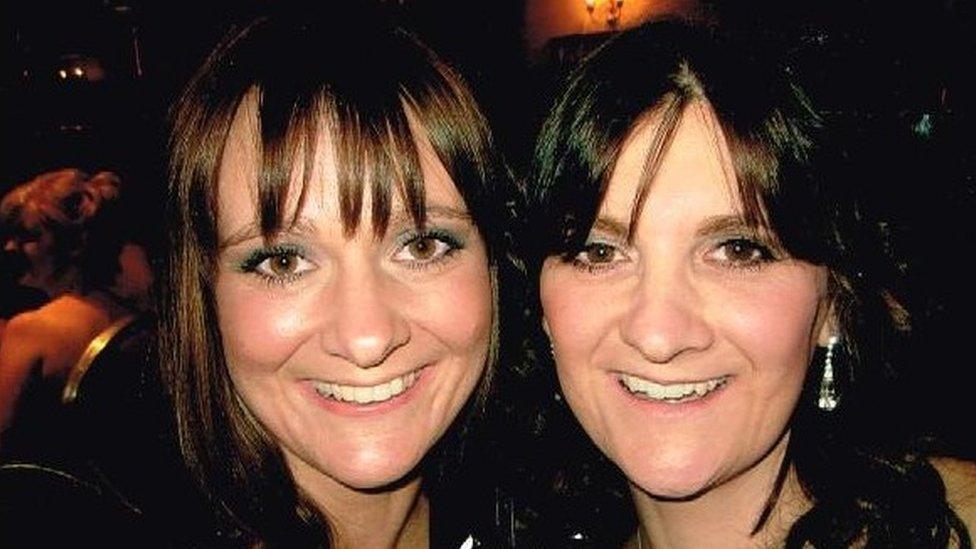 Elaine McIver and her sister Lynda