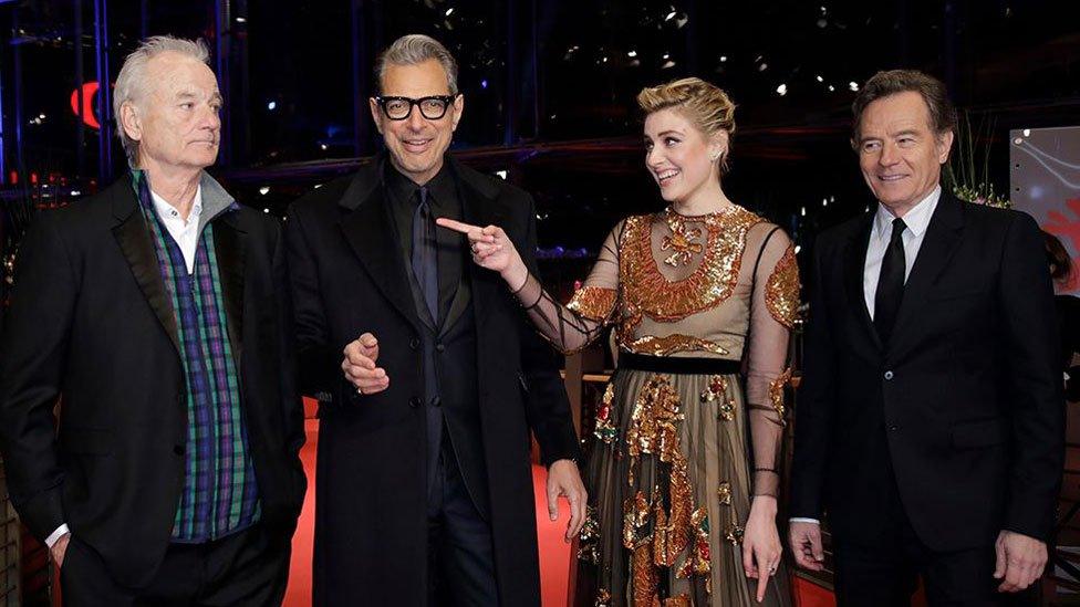 Bill Murray, Jeff Goldblum, Greta Gerwig and Bryan Cranston