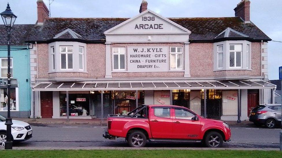 WJ Kyle shop in Castlederg