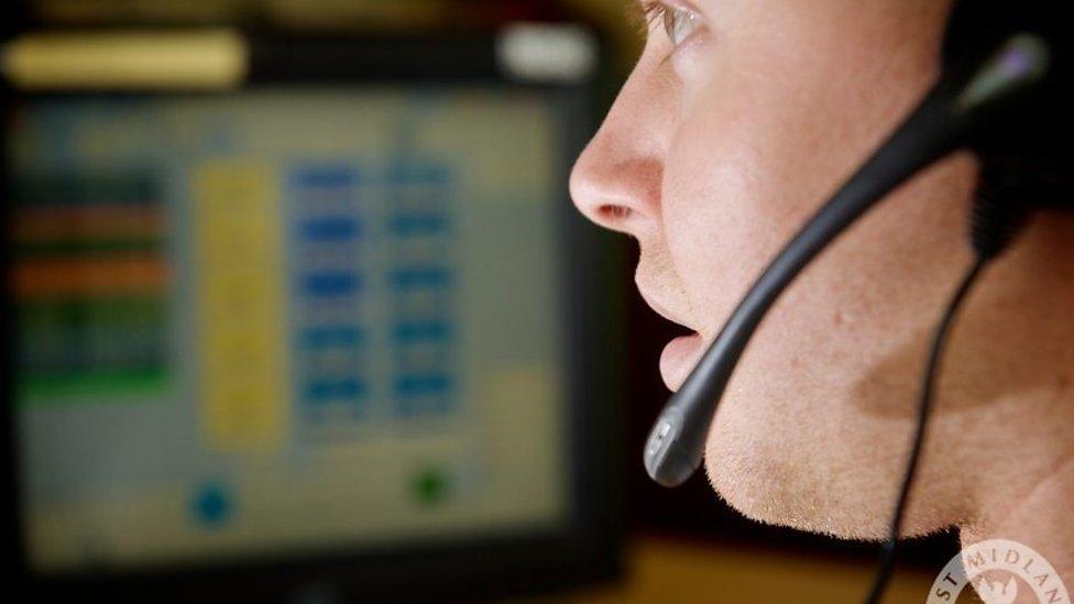 A 999 call handler