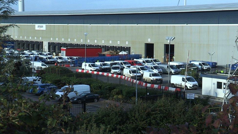 Amazon Avonmouth depot