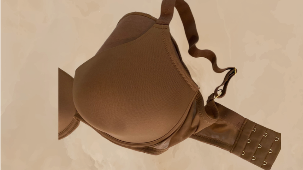 Brown bra