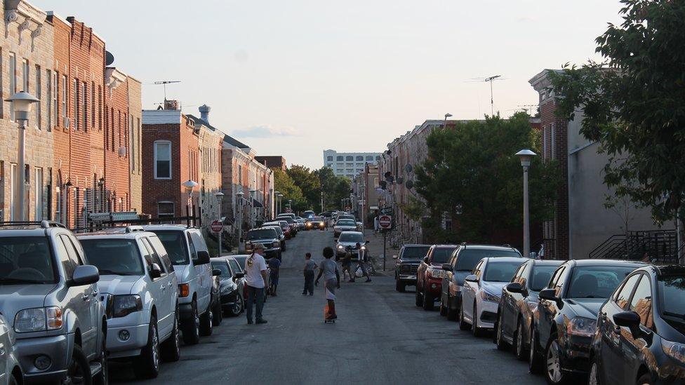 Street view, Baltimore