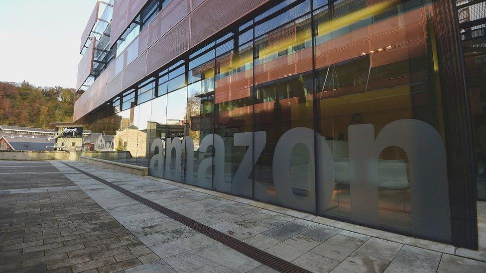 Amazon's offices in Clausen Valley, where several tech giants have their bases in Luxembourg