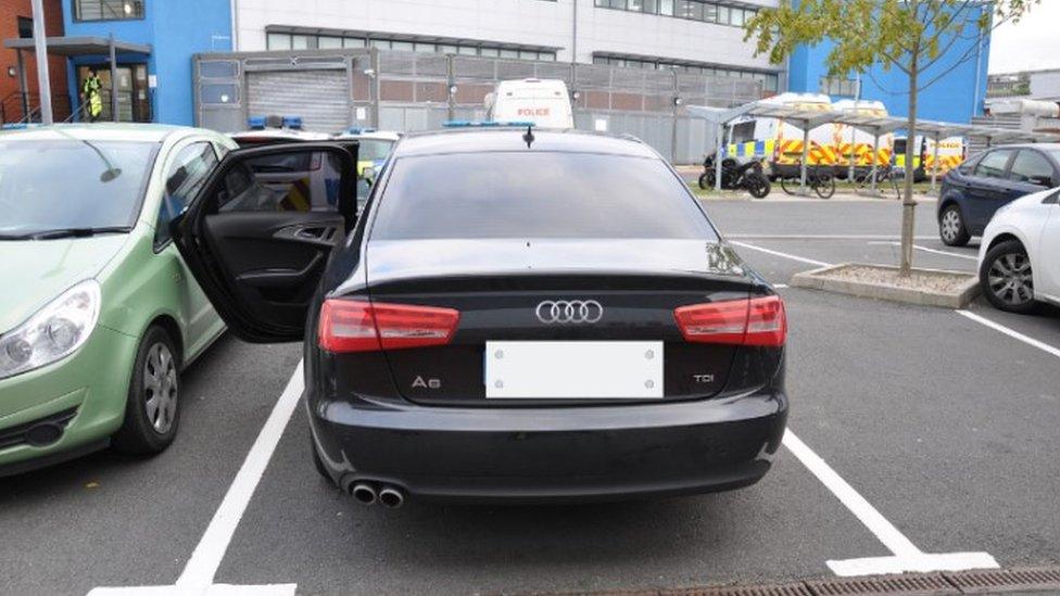 Audi seized