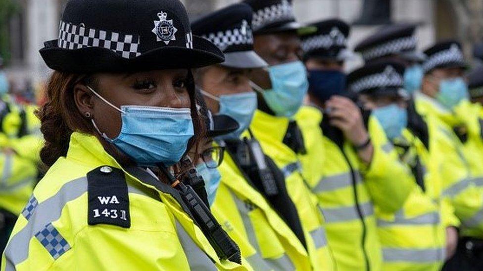 Met police officers