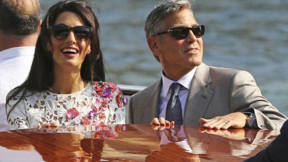 Amal a George Clooney