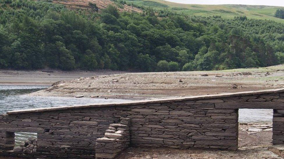 remains of Nantgwyllt House
