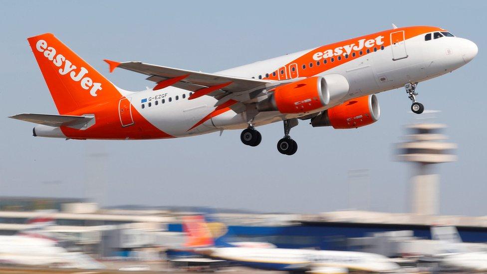 easyJet plane