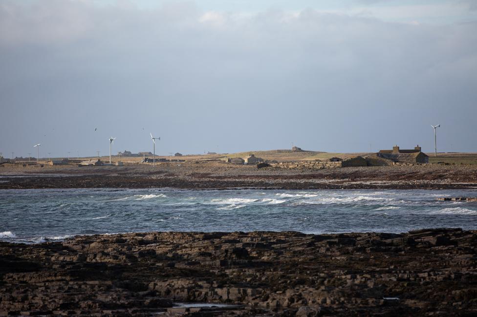 Houses on North Ronaldsay